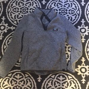 LL Bean Grey Pullover